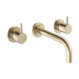 Crosswater MPRO Basin 3 Hole Trim Set Brushed Brass