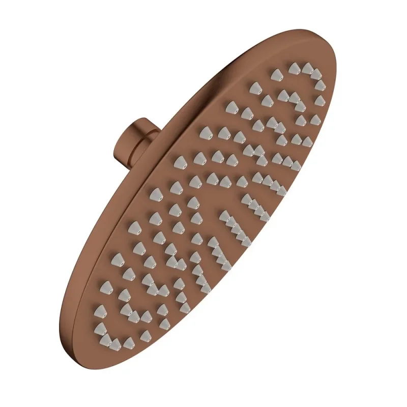 Crosswater Mpr0 200mm Fixed Head Brushed Bronze detail view - Image 1