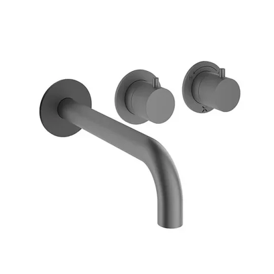Crosswater Module Mpro 2 Control Trim & Bath Spout Slate detail view - Image 1