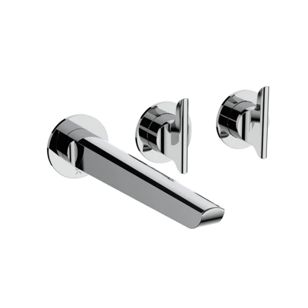 Crosswater Module Foile 2 Handle With Bath Spout Chrome