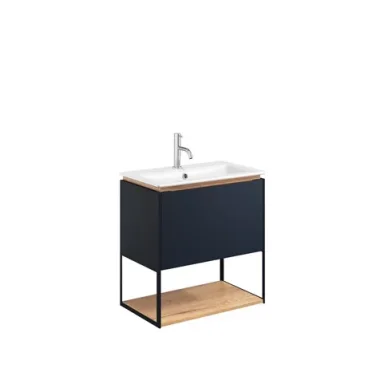 Crosswater Mada Shelf & Frame 700 Deep Indigo Blue