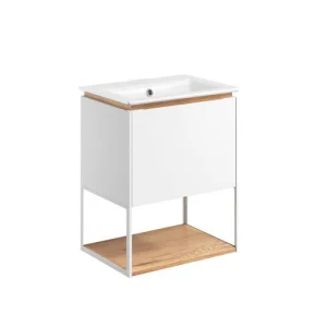 Crosswater Mada Shelf & Frame 500 Matt White