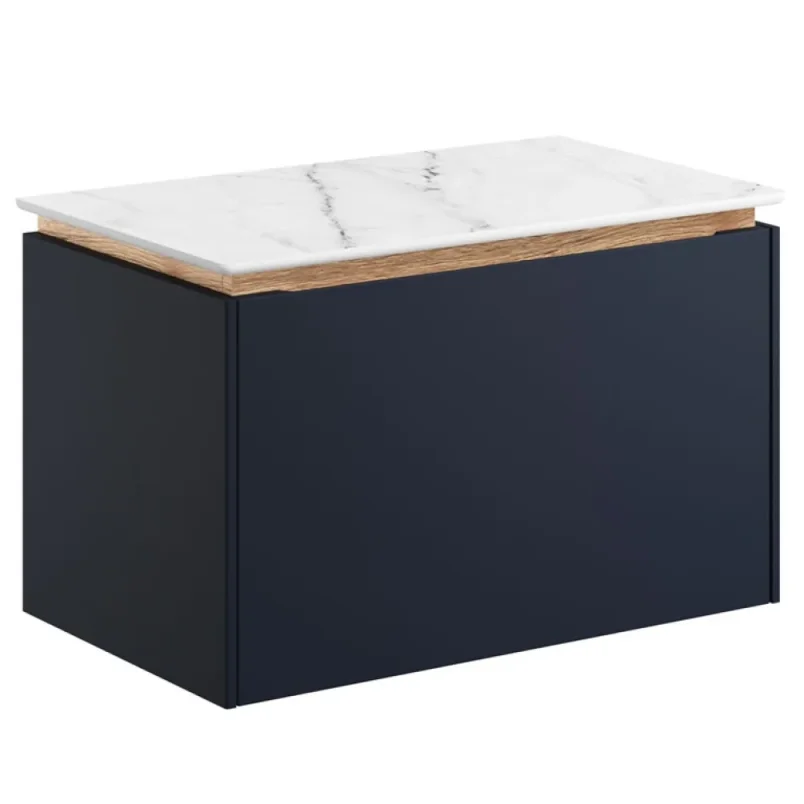 Crosswater Mada Basin Unit 600 Deep Indigo Blue detail view - Image 1