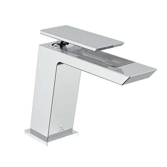 Crosswater Limit Basin Monobloc Chrome detail view - Image 1