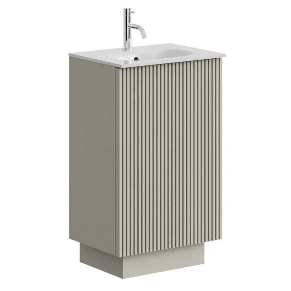 Crosswater Limit 500mm Floorstanding Door Unit Warm Stone