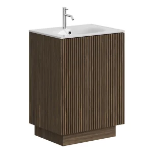 Crosswater Limit 600mm Floorstanding Door Unit Royal Walnut