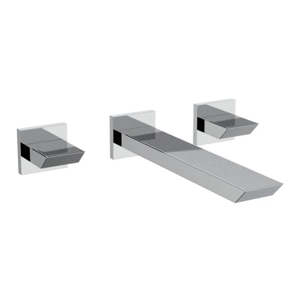Crosswater Limit 3 Hole Basin Set Chrome