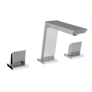 Crosswater Limit 3 Hole Basin Set Chrome
