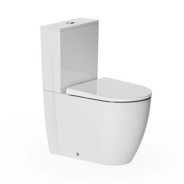 Crosswater Kai X Compact Close Coupled Rimless Toilet