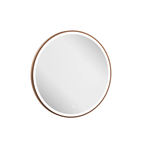 Crosswater Infinity Non-Illuminated Mirror 600 Brushed Brass