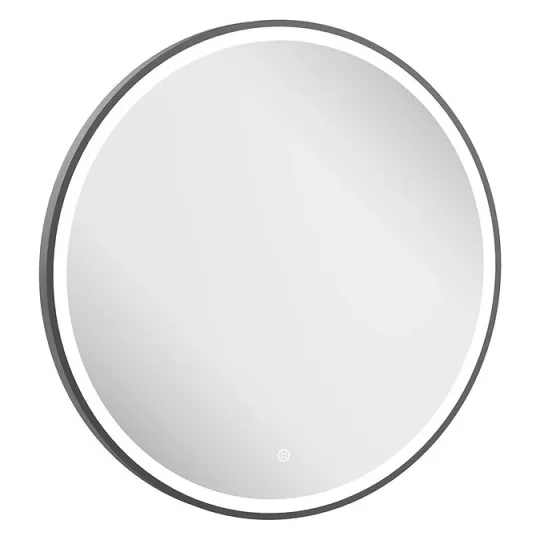 Crosswater Infinity Illuminated Mirror 700 Slate detail view - Image 1