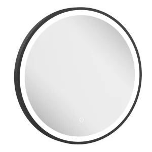 Crosswater Infinity Illuminated Mirror 500 Matt Black