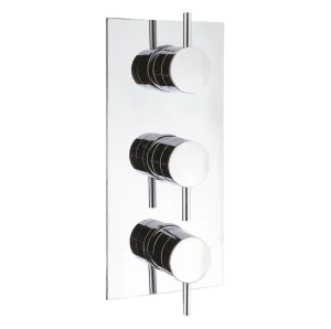 Crosswater Fusion 3 Handle Trimset for Shower Mixer Valve MB2000RV+ Chrome