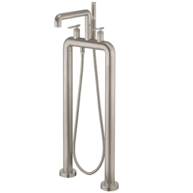 Crosswater Free Standing Bath Filler & Shower Kit detail view - Image 1