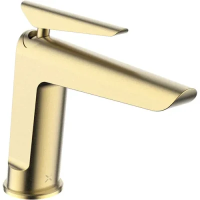 Crosswater Foile Basin Monobloc Brushed Brass