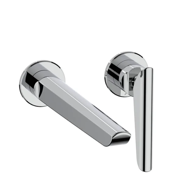 Crosswater Foile Basin 2 Hole Set Chrome