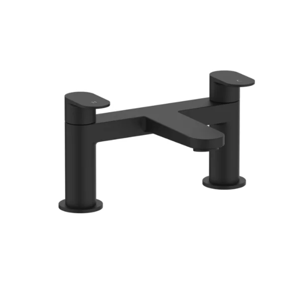 Crosswater Drift Bath Filler Matt Black