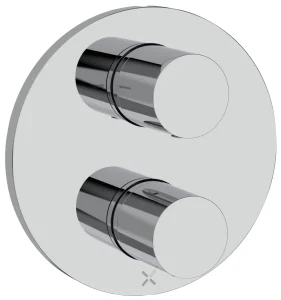 Crosswater Crossbox Lazo 1 Outlet Trim & Levers Chrome