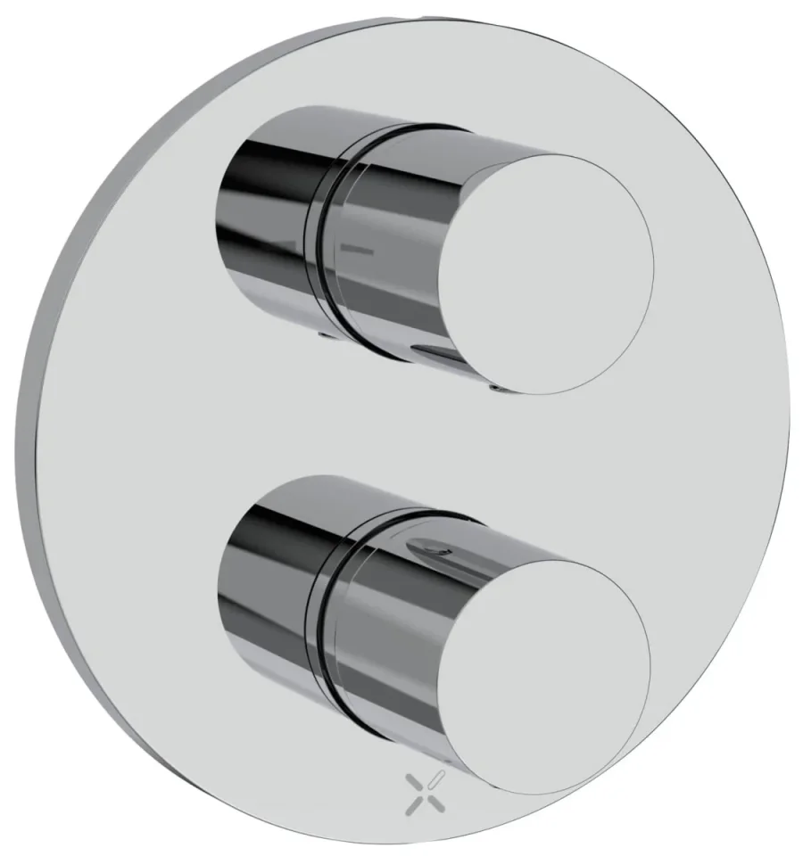Crosswater Crossbox Lazo 1 Outlet Trim & Levers Chrome