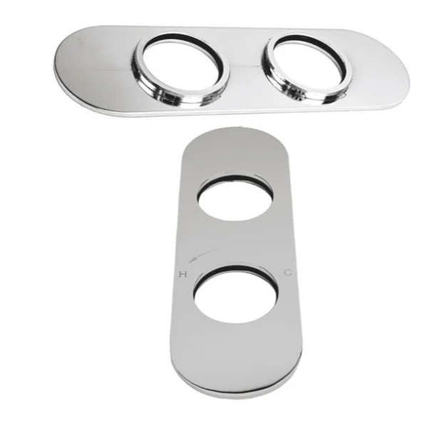 Crosswater Central 1000 Thermostatic Shower Back Plate Chrome