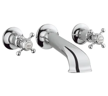 Crosswater Belgravia Stop Cock With Bath Spout Chrome