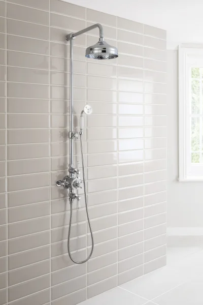 Crosswater Belgravia Exposed Shower Valve With Kit Brushed Nickel