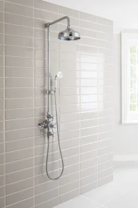 Crosswater Belgravia Exposed Shower Valve With Kit Brushed Nickel