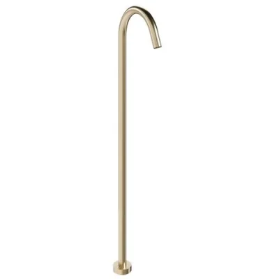 Crosswater Bath Spout Floor Standing Brushed Brass