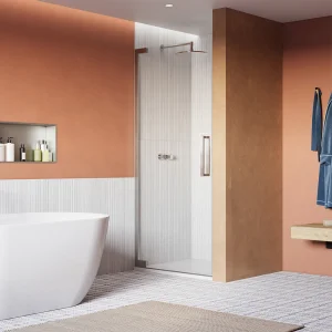 Crosswater Asura Extension Profile for Hinged Door / Infold Chrome