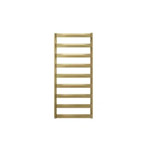 Crosswater Air Towel Warmer 500 x 1100 Brushed Brass