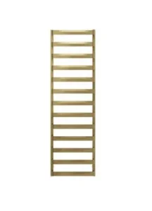 Crosswater Air Towel Warmer 500 x 1630 Brushed Brass