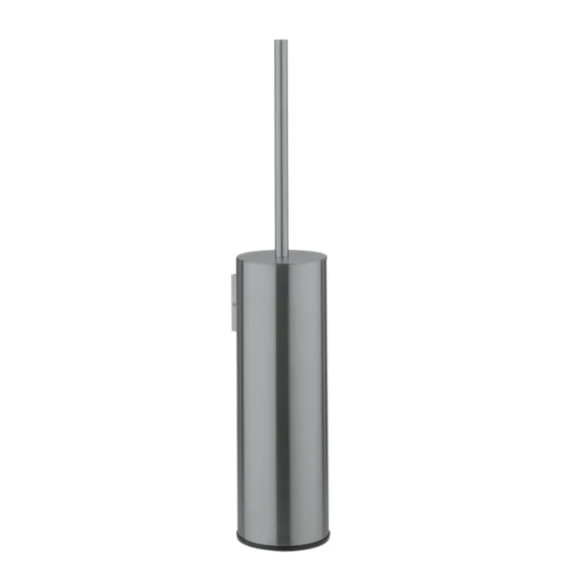 Crosswater 3ONE6 Toilet Brush Holder Stainless Slate detail view - Image 1