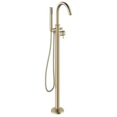 Crosswater 3ONE6 Floor Standing Bath Shower Mixer Mono Stainless Slate