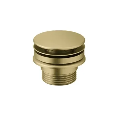 Crosswater 3ONE6 Bath Filler With Click Clack Waste Extended Stainless Brushed Brass Effect