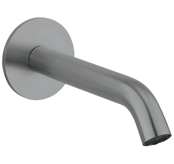 Crosswater 3ONE6 Bath Spout Wall Mounted Stainless Slate
