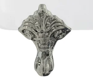 Burlington Traditional Leg Set Brushed Nickel