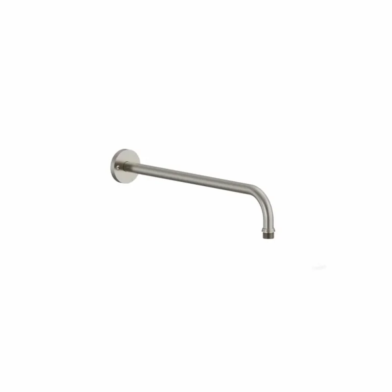 Burlington Straight Shower Arm Brushed Nickel detail view - Image 1