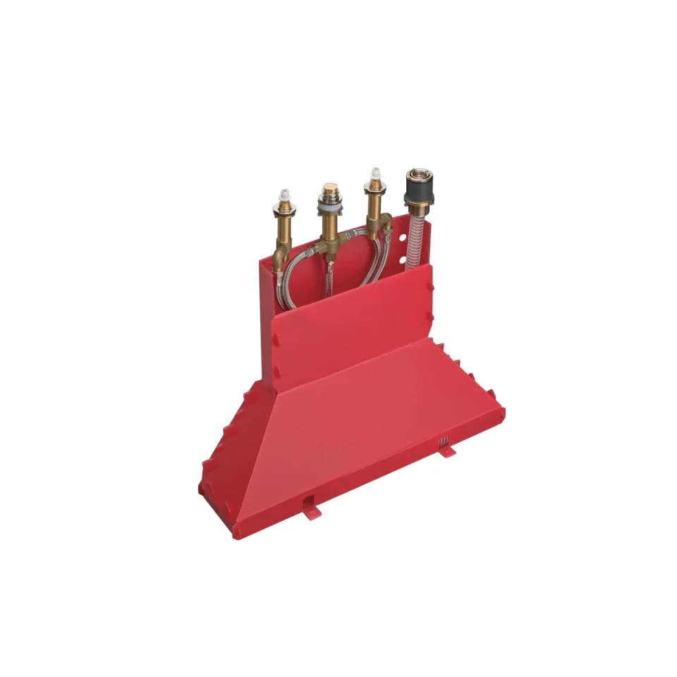 Axor Basic Set For 4-hole Rim-mounted Bath Mixer detail view - Image 1