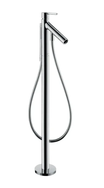 Axor Starck Single Lever Bath Mixer Freestanding With Lever Handle Chrome
