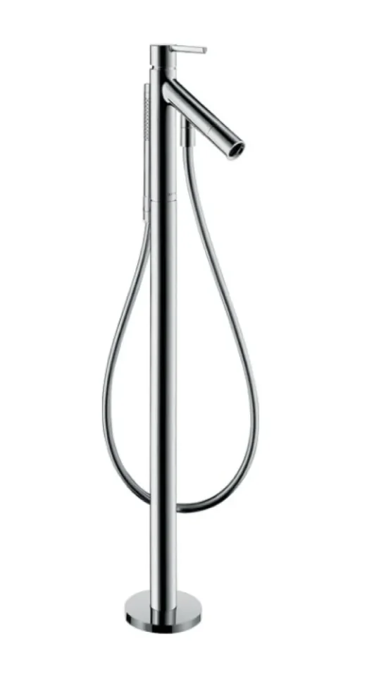 Axor Starck Single Lever Bath Mixer Freestanding With Lever Handle Chrome - Image 1