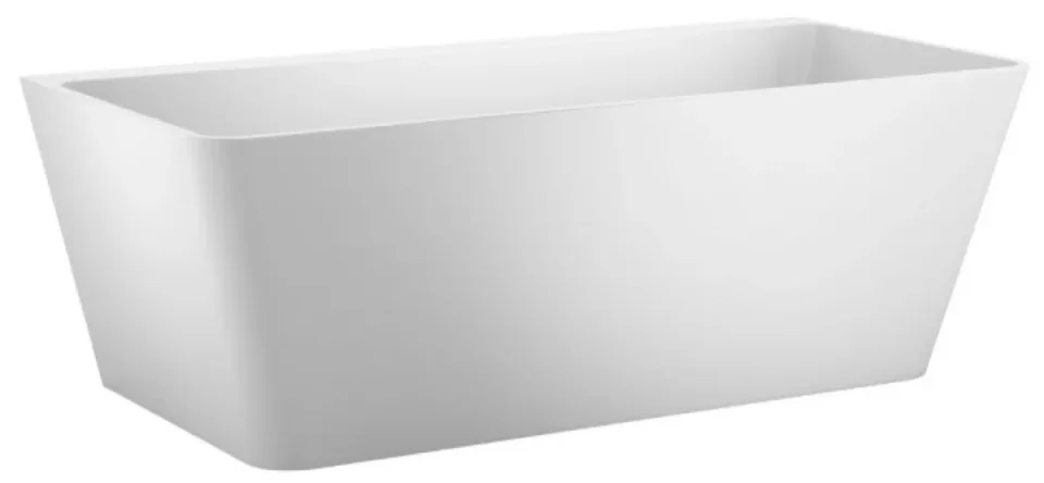 Cubico Milano 1680 X 800 Freestanding Bath With Tap Ledge Inc Waste - Image 3