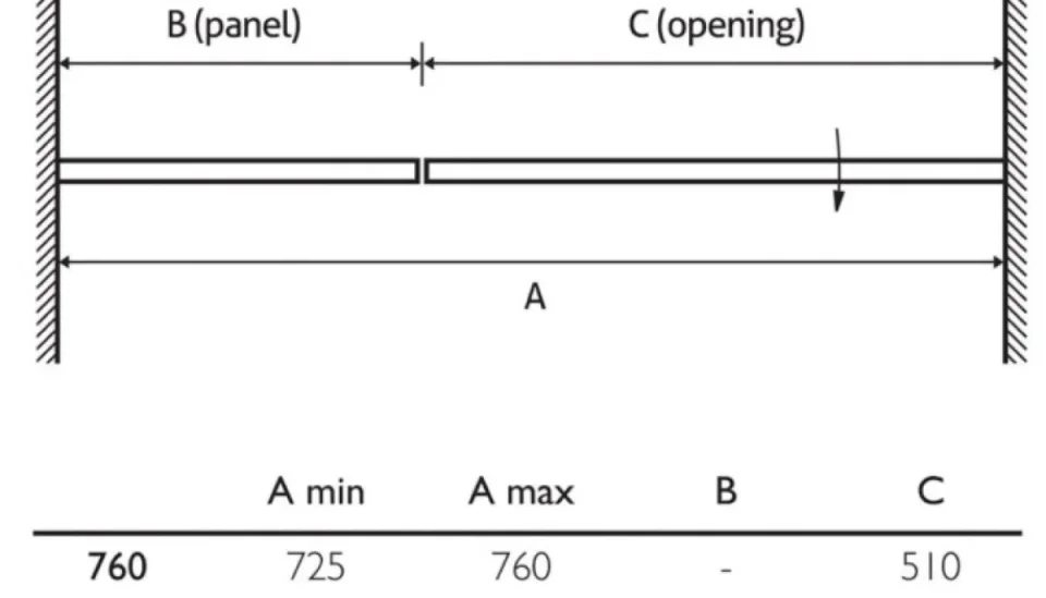 Cubico Florence Pivot Door 760 - Image 4