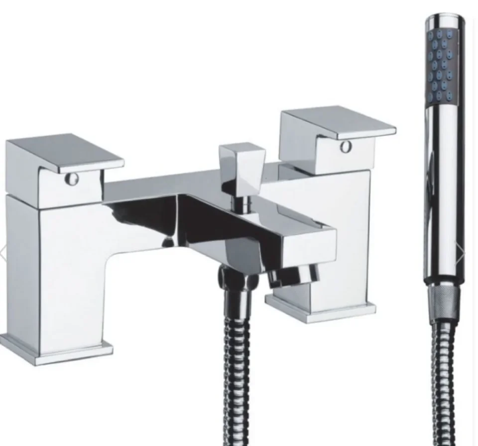 Cubico Nero Bath Shower Mixer Cp (cu04) - Image 1