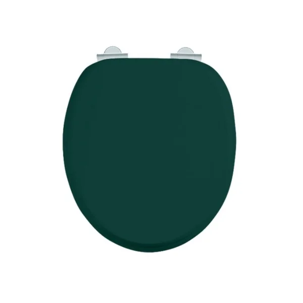 Burlington Soft Close Toilet Seat Matt Green