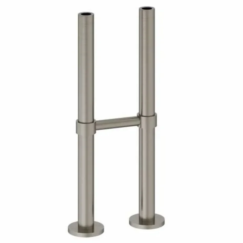 Burlington Stand Pipes Brushed Nickel detail view - Image 1
