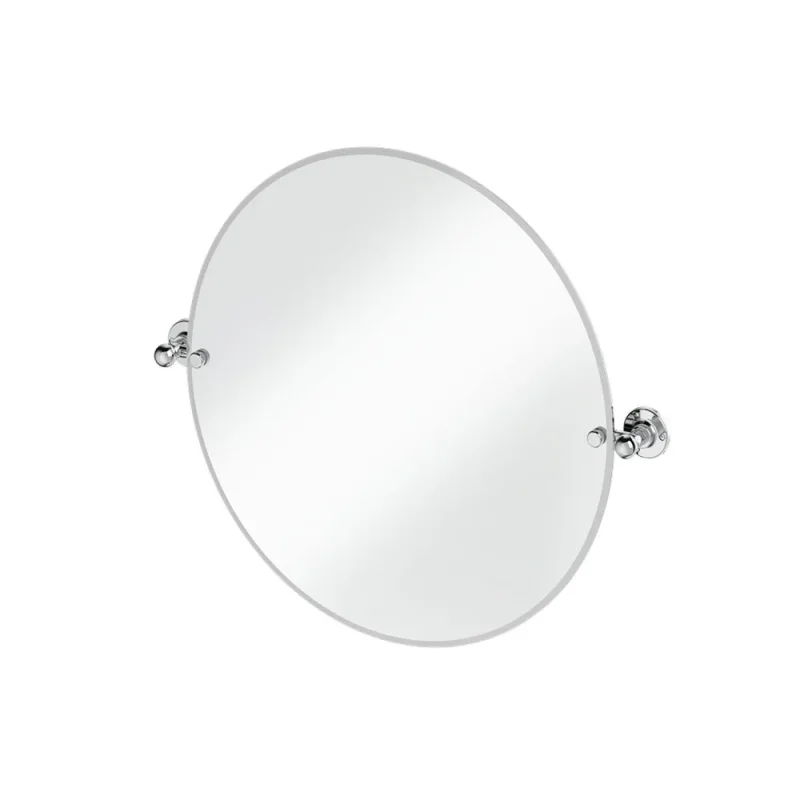 Burlington Round Mirror 600 X 5mm detail view - Image 1