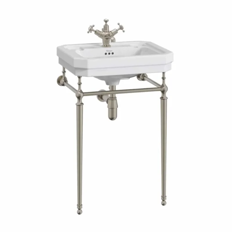 Burlington Regal Design Basin Stand Extn Kit Brushed Nickel detail view - Image 1