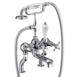 Burlington Qt Claremont Deck Bsm Chrome