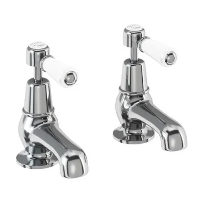 Burlington Qt Kensington 3" Basin Taps Chrome