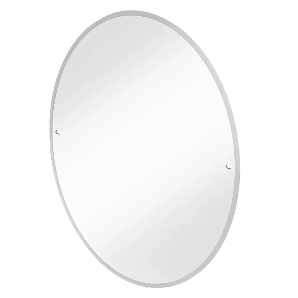 Burlington Oval Mirror 400 X 500 X 5mm detail view - Image 1
